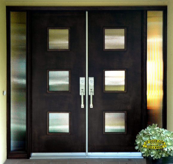 mid centruy door contemporary entry