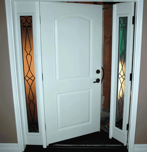 fiberglass entry door